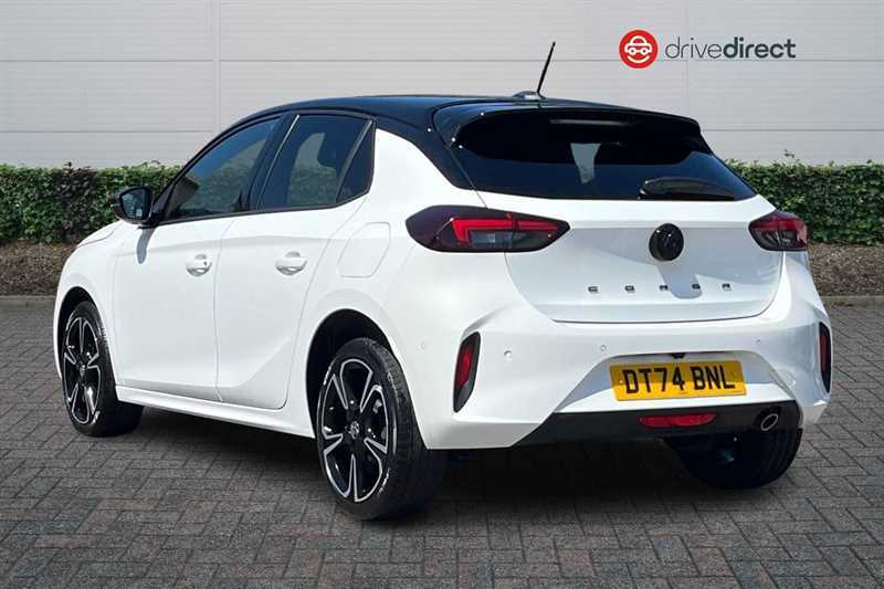 Vauxhall Corsa 1.2 Turbo Gs Hatchback Euro 6 S DT74BNL White #5