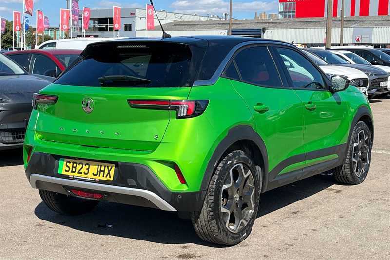 Vauxhall Mokka-e 50Kwh Ultimate Suv 136 Ps SB23JHX Green #3