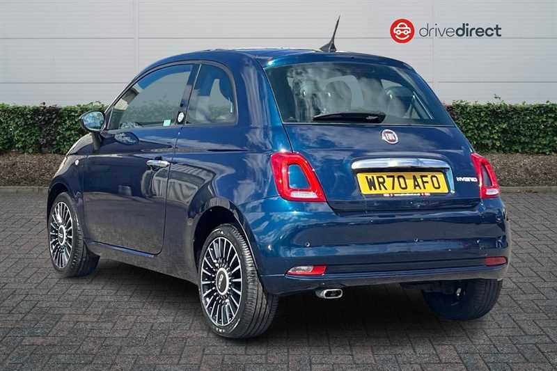 Fiat 500 1.0 Mhev Launch Edition Hatchback Manua WR70AFO Blue #4