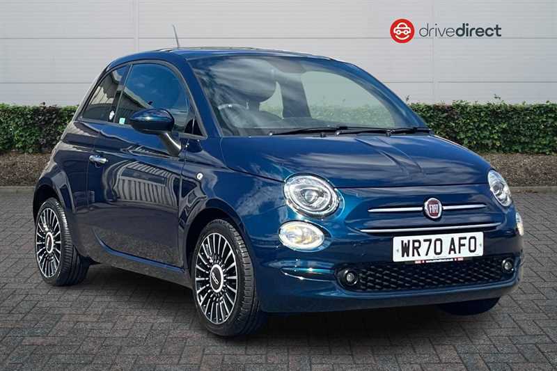 Fiat 500 1.0 Mhev Launch Edition Hatchback Manua WR70AFO Blue
