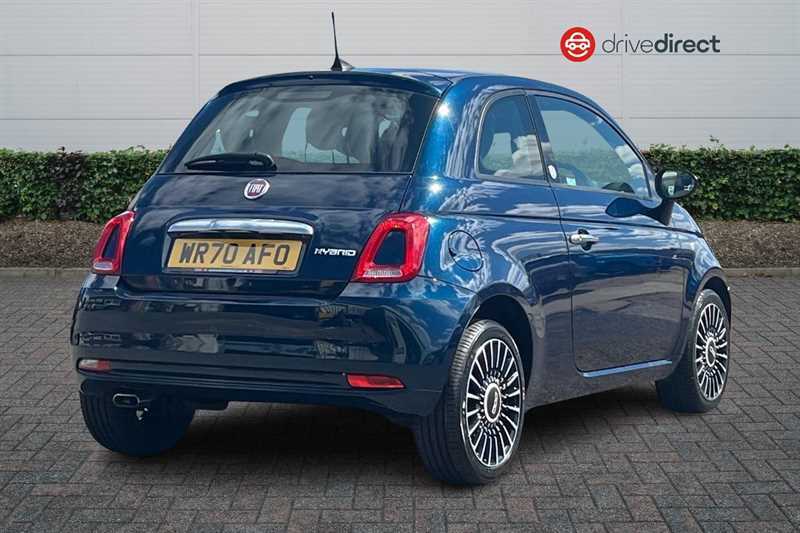 Fiat 500 1.0 Mhev Launch Edition Hatchback Manua WR70AFO Blue #2