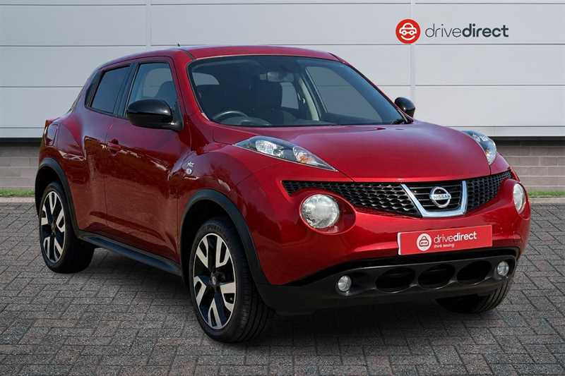 Nissan Juke 1.6 N-tec Suv Euro 5 17In Alloy Red