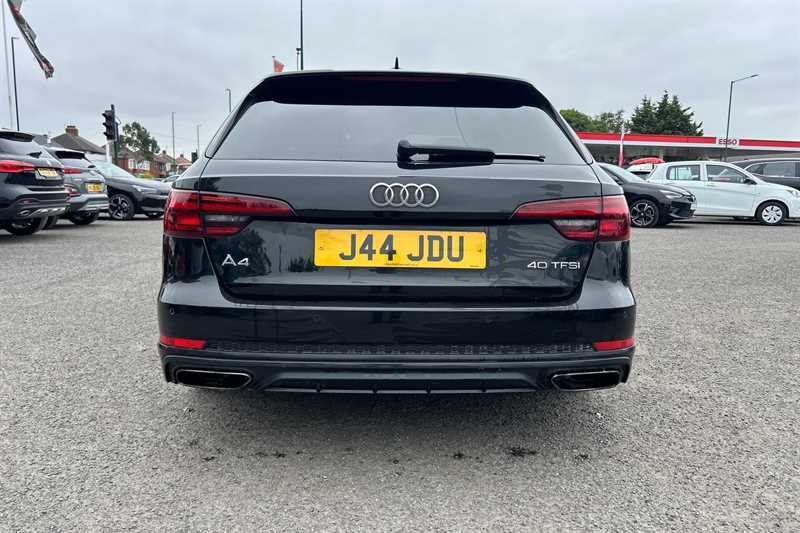 Audi A4 Avant 2.0 Tfsi 40 Black Edition Estate S Tron Black #3