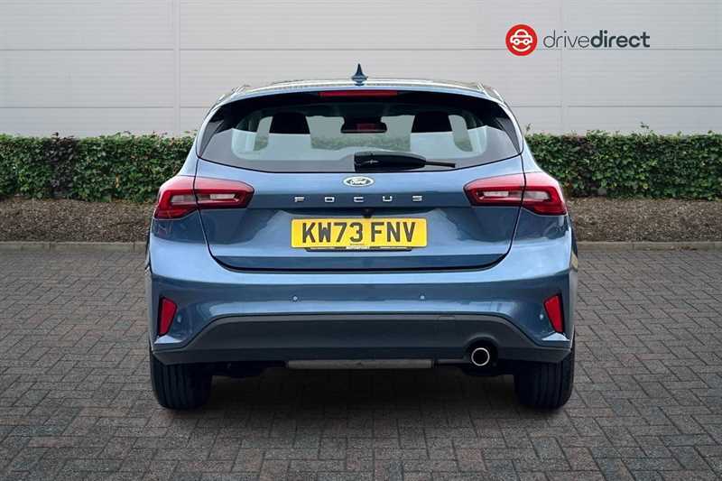 Ford Focus 1.0T Ecoboost Titanium Hatchback KW73FNV Blue #4