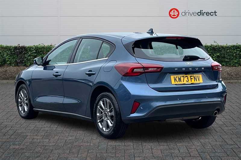 Ford Focus 1.0T Ecoboost Titanium Hatchback KW73FNV Blue #5