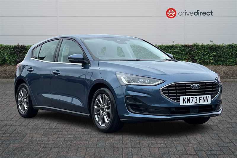 Ford Focus 1.0T Ecoboost Titanium Hatchback Blue