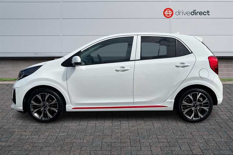 Kia Picanto 1.0 Dpi Gt-line Hatchback Euro 6 NV23VUM White #6