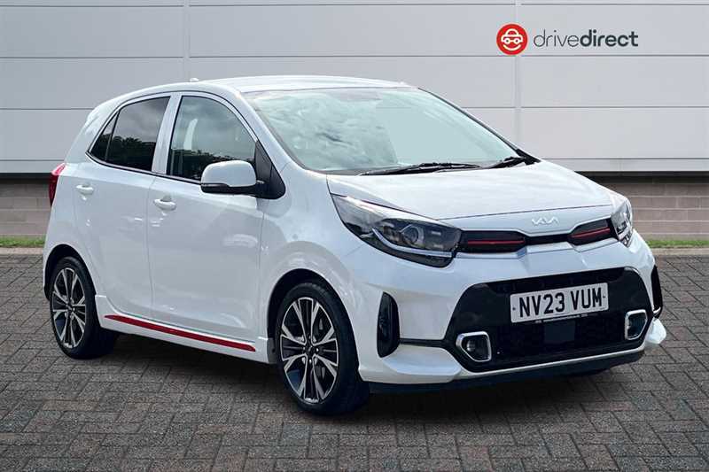 Kia Picanto 1.0 Dpi Gt-line Hatchback Euro 6 NV23VUM White