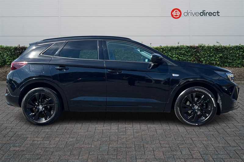 Vauxhall Grandland 1.2 Turbo Gs Line Suv Euro 6 Ss YB22AXU Black #2