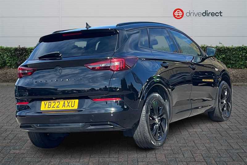 Vauxhall Grandland 1.2 Turbo Gs Line Suv Euro 6 Ss YB22AXU Black #3
