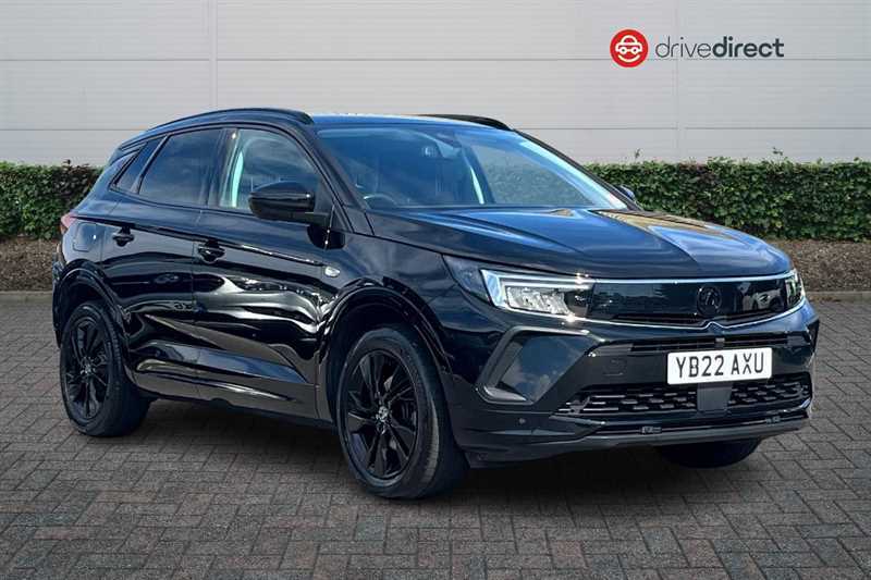 Vauxhall Grandland 1.2 Turbo Gs Line Suv Euro 6 Ss YB22AXU Black