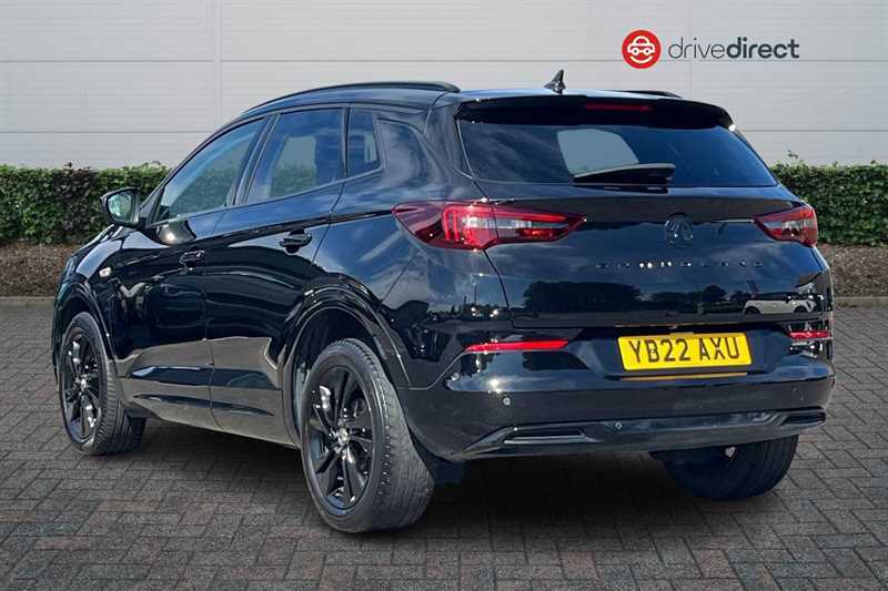 Vauxhall Grandland 1.2 Turbo Gs Line Suv Euro 6 Ss YB22AXU Black #5