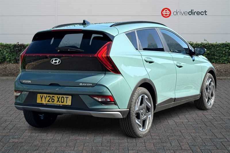 Hyundai Bayon 1.0 T-gdi Tech Line Suv Dct Euro 6 Ss YY26XOT Green #3