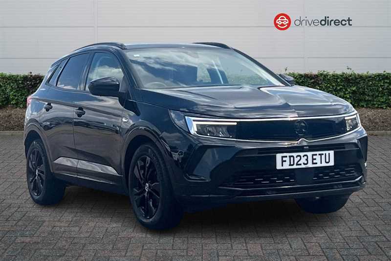 Vauxhall Grandland 1.2 Turbo Gs Suv Euro 6 Ss 1 Black