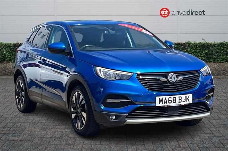 Vauxhall Grandland X 1.6 Turbo D Blueinjection Sport Nav Suv Blue