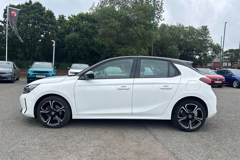 Vauxhall Corsa 1.2 Turbo Gs Hatchback Euro 6 S DP73YEL White #3