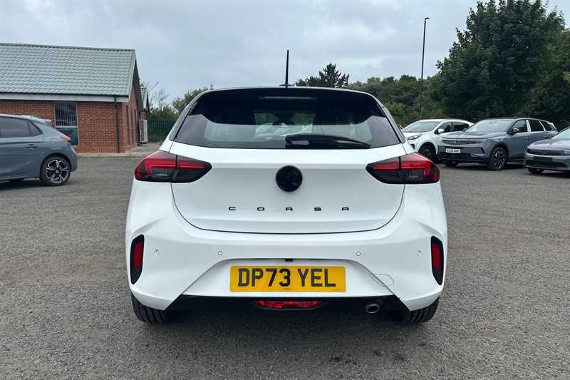 Vauxhall Corsa 1.2 Turbo Gs Hatchback Euro 6 S DP73YEL White #4