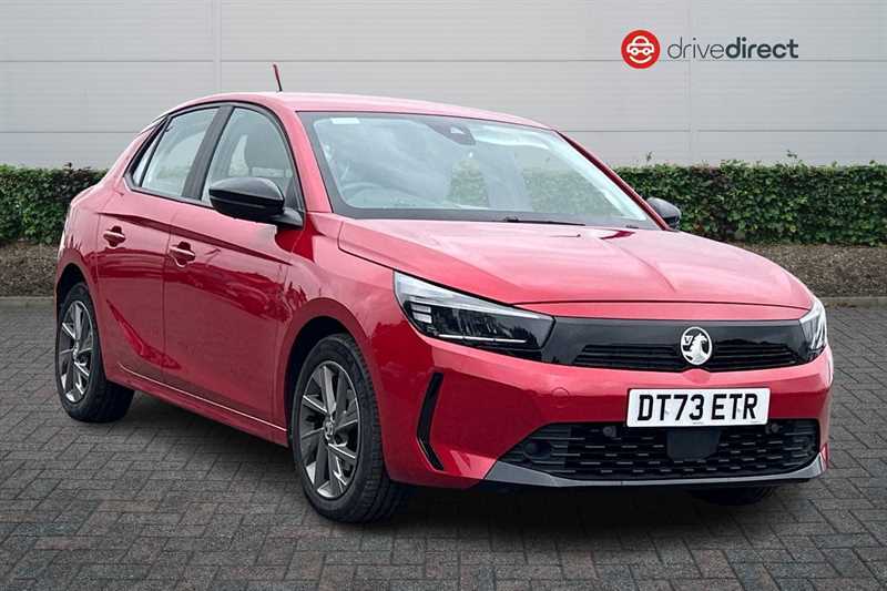 Vauxhall Corsa 1.2 Design Hatchback Euro 6 75 Red