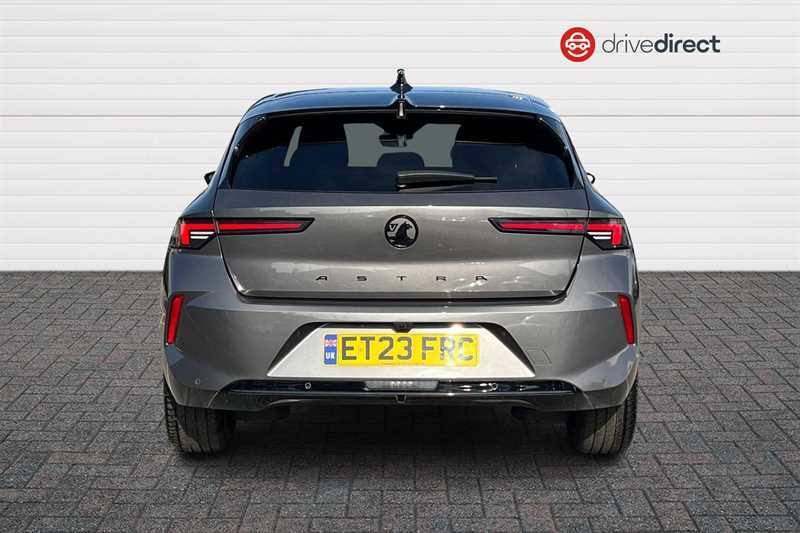 Vauxhall Astra 1.2 Turbo Gs Hatchback Euro 6 Ss ET23FRC Grey #4