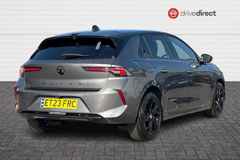 Vauxhall Astra 1.2 Turbo Gs Hatchback Euro 6 Ss ET23FRC Grey #3
