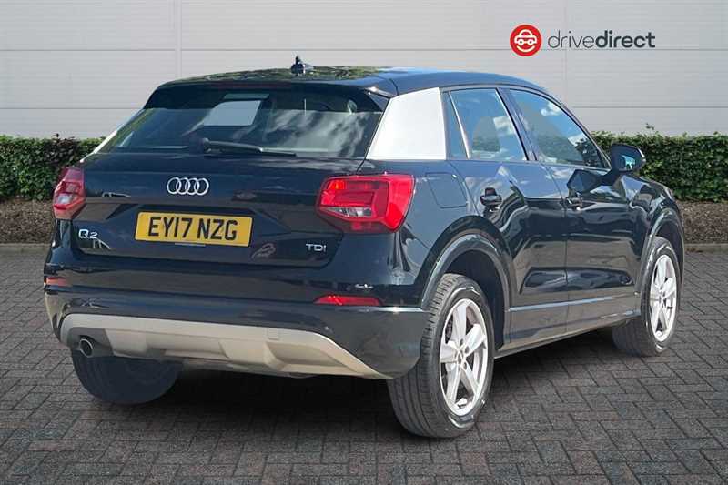 Audi Q2 1.6 Tdi Sport Suv S Tronic Euro 6 Ss EY17NZG Black #3