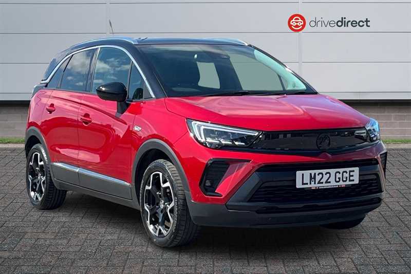 Vauxhall Crossland 1.2 Turbo Ultimate Suv Euro 6 S LM22GGE Red