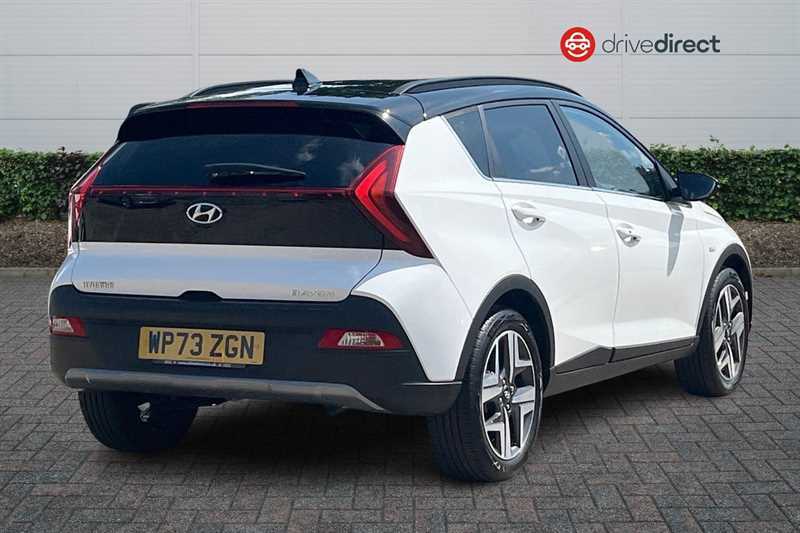 Hyundai Bayon 1.0 T-gdi Mhev Ultimate Suv Hybrid Dct White #3