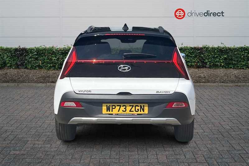 Hyundai Bayon 1.0 T-gdi Mhev Ultimate Suv Hybrid Dct White #4