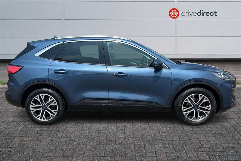 Ford Kuga 1.5 Ecoblue Titanium Edition Suv Blue #2