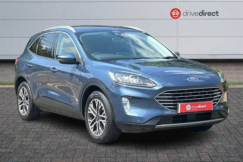 Ford Kuga 1.5 Ecoblue Titanium Edition Suv Blue