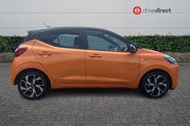 Hyundai I10 1.0 T-gdi N Line Hatchback Euro Orange #2