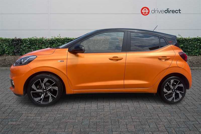 Hyundai I10 1.0 T-gdi N Line Hatchback Euro Orange #6
