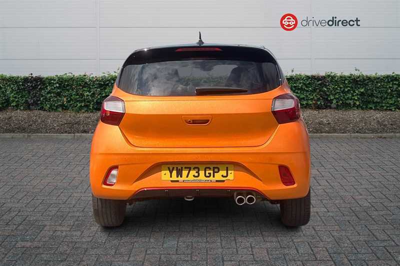 Hyundai I10 1.0 T-gdi N Line Hatchback Euro Orange #4