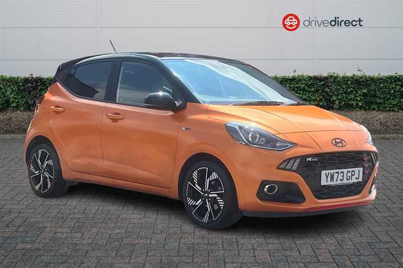 Hyundai I10 1.0 T-gdi N Line Hatchback Euro Orange