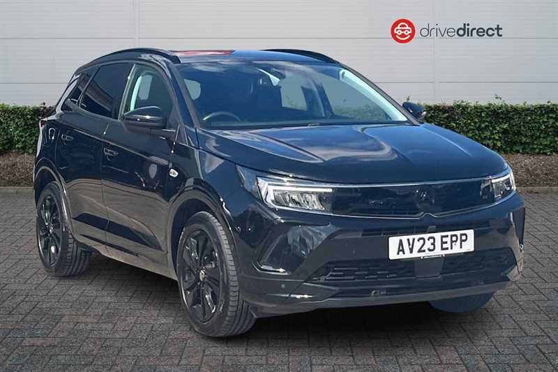 Vauxhall Grandland 1.2 Turbo Gs Suv Euro 6 Ss 1 Black