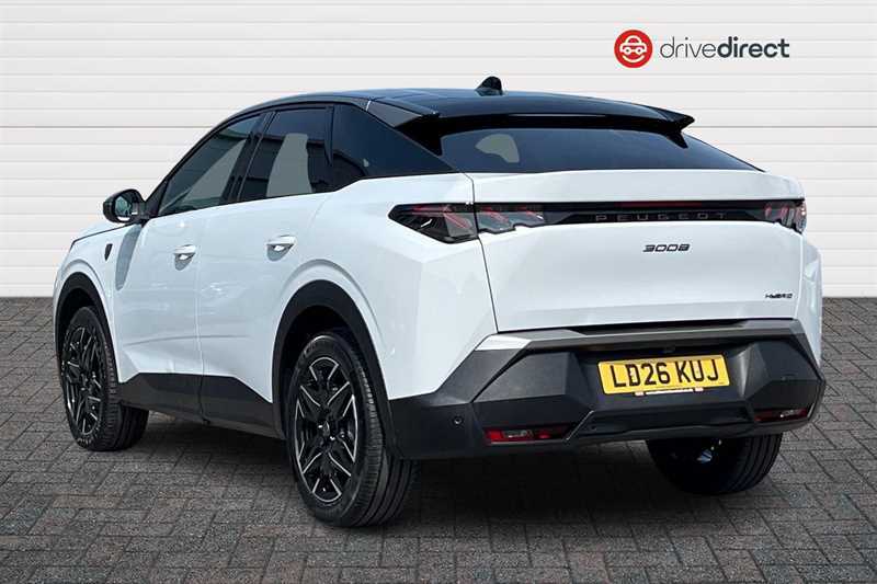 Peugeot 3008 1.2 Gt Suv Hybrid E-dsc6 Euro 6 Ss White #5