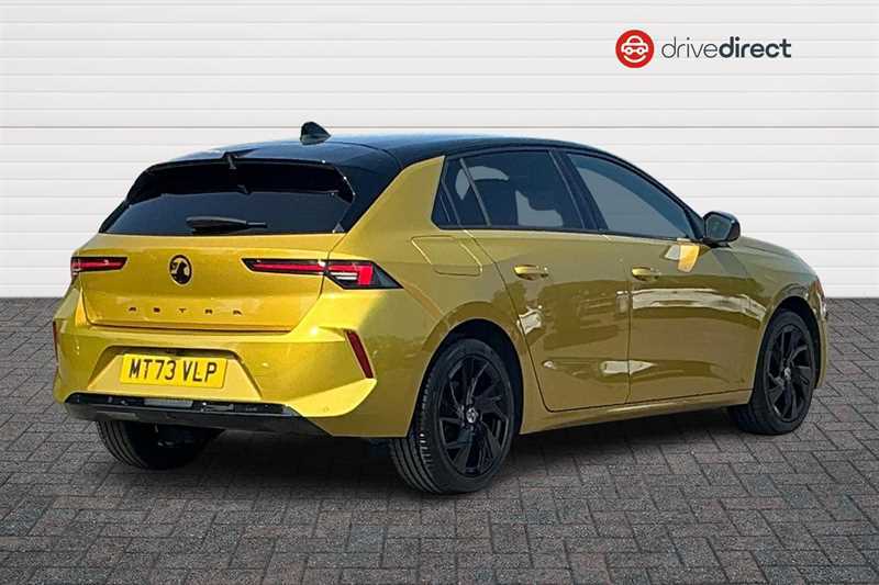 Vauxhall Astra 1.2 Turbo Gs Hatchback Euro 6 S Yellow #3