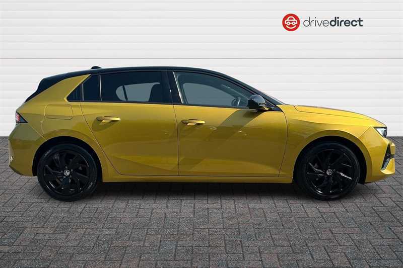 Vauxhall Astra 1.2 Turbo Gs Hatchback Euro 6 S Yellow #2