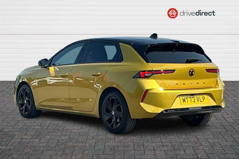 Vauxhall Astra 1.2 Turbo Gs Hatchback Euro 6 S Yellow #5