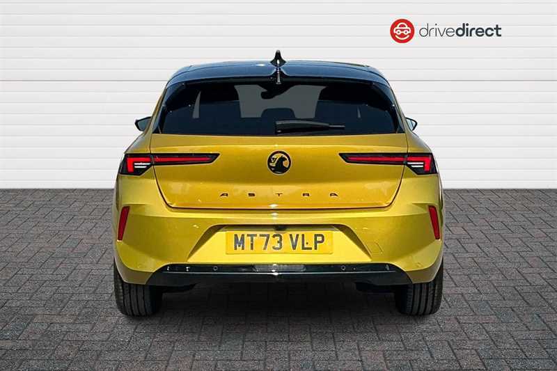Vauxhall Astra 1.2 Turbo Gs Hatchback Euro 6 S Yellow #4