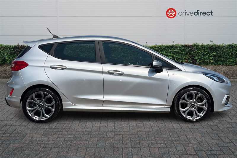 Ford Fiesta 1.0T Ecoboost Gpf St-line Hatchback Man Silver #2