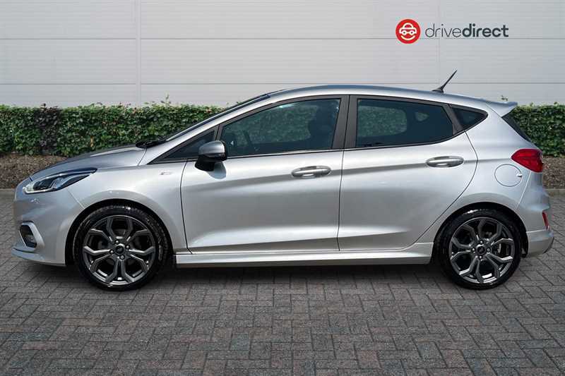 Ford Fiesta 1.0T Ecoboost Gpf St-line Hatchback Man Silver #6