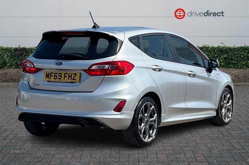 Ford Fiesta 1.0T Ecoboost Gpf St-line Hatchback Man Silver #3
