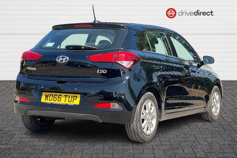Hyundai I20 1.2 Se Hatchback Euro 6 84 Ps Black #3