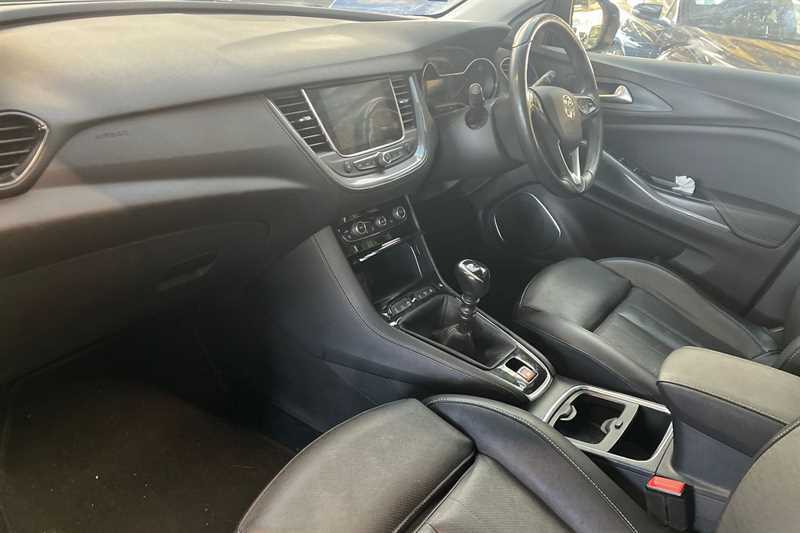 Vauxhall Grandland X 1.2 Turbo Elite Nav Suv 6Spd Eur Black #4