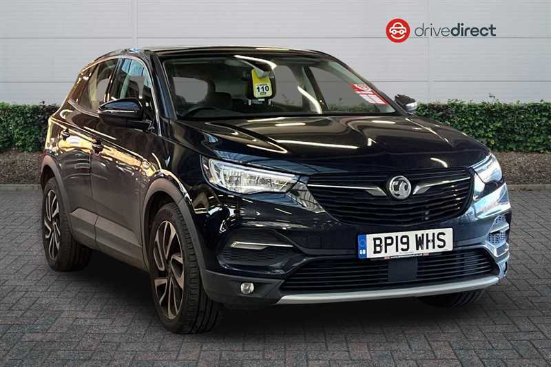 Vauxhall Grandland X 1.2 Turbo Elite Nav Suv 6Spd Eur Black