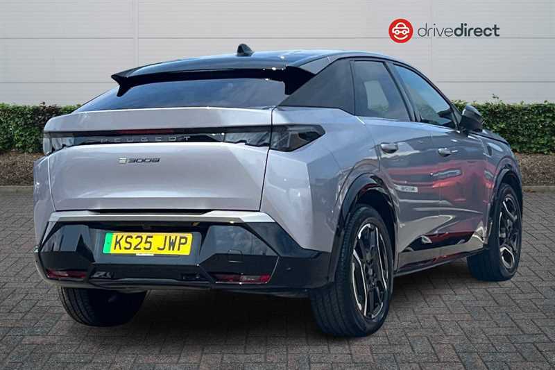 Peugeot 3008 73Kwh Gt Suv 210 Ps KS25JWP Grey #3