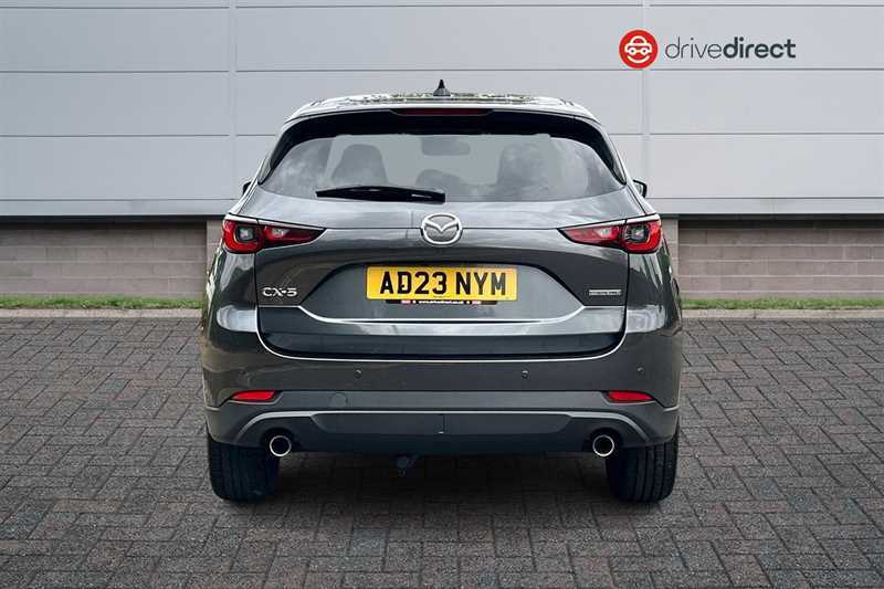 Mazda CX-5 2.0 E-skyactiv G Mhev Exclusive-line Suv Petro Grey #4