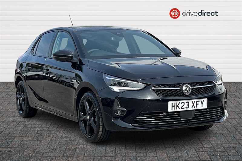 Vauxhall Corsa 1.2 Gs Line Hatchback Euro 6 75 Black