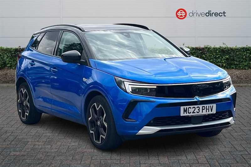 Vauxhall Grandland 1.2 Turbo Ultimate Suv Euro 6 S Blue
